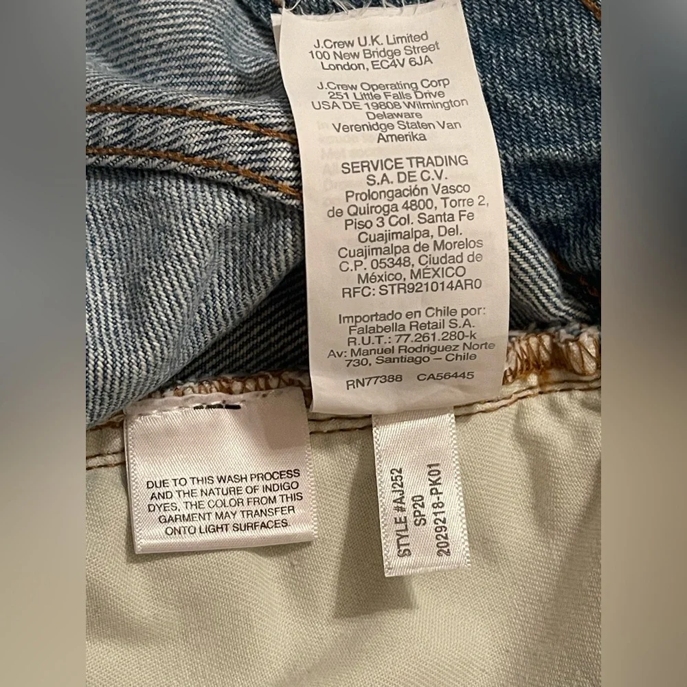 Madewell Jeans  Blue Denim Short size 27 - Picture 7 of 14